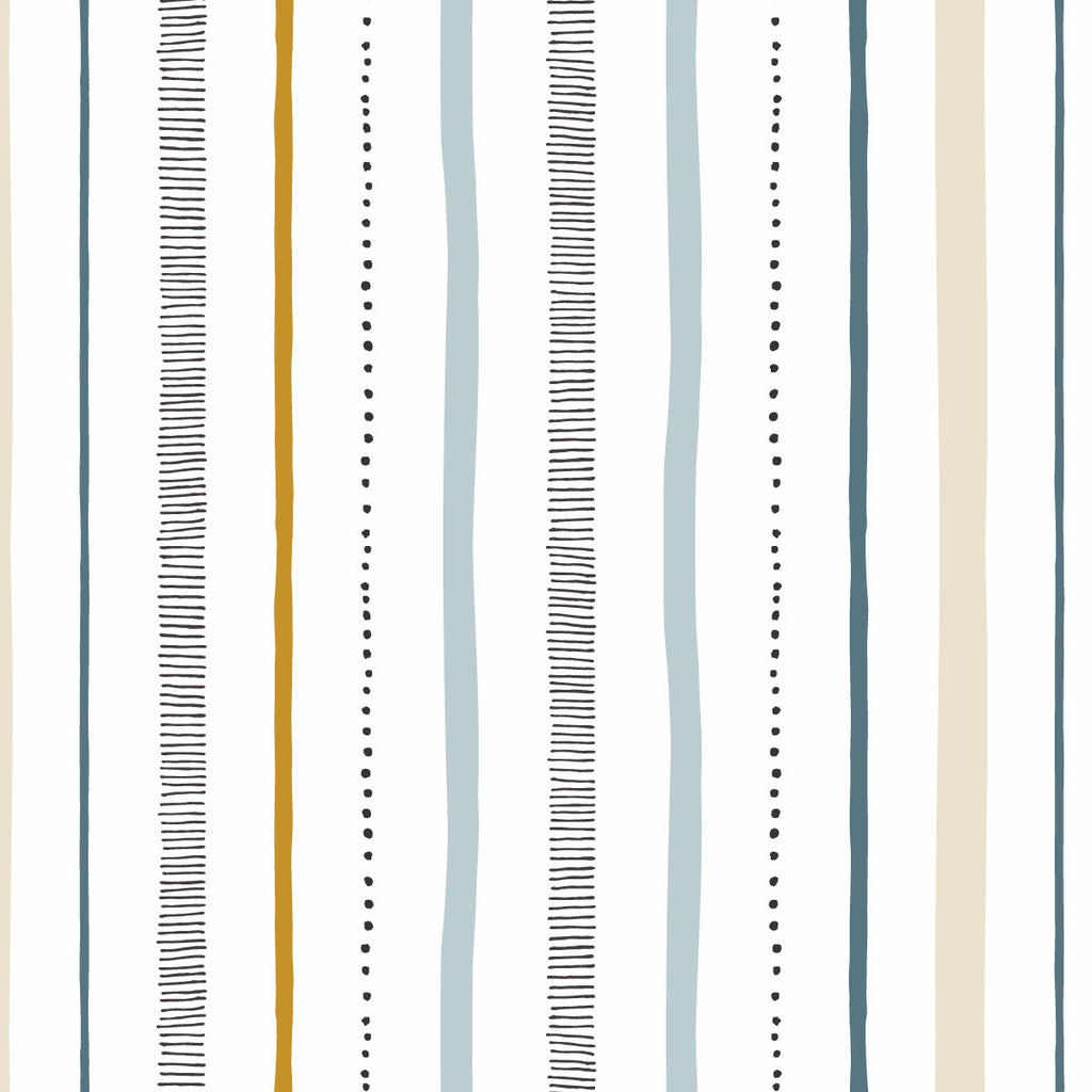 Papel de Parede Trama Azul 2,80 x 0,45 m
