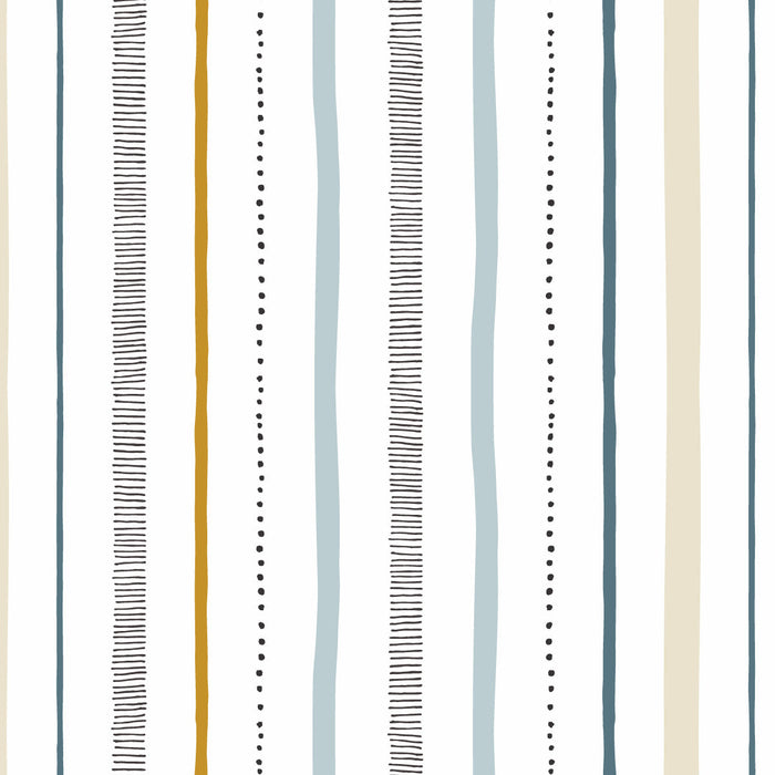Papel de Parede Trama Azul 2,80 x 0,45 m