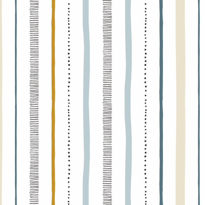 Papel de Parede Trama Azul 2,80 x 0,45 m