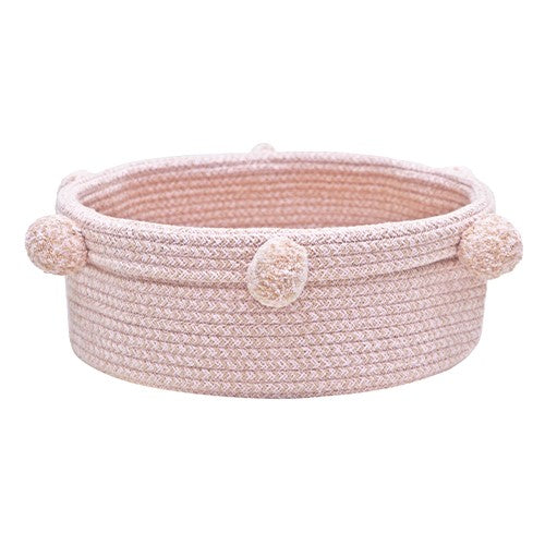 Cesto Tray Rosa Ø30 x 15 cm