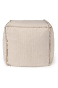 Puff Lorena Canals Handloom Bege 45 x 45 x 45 cm