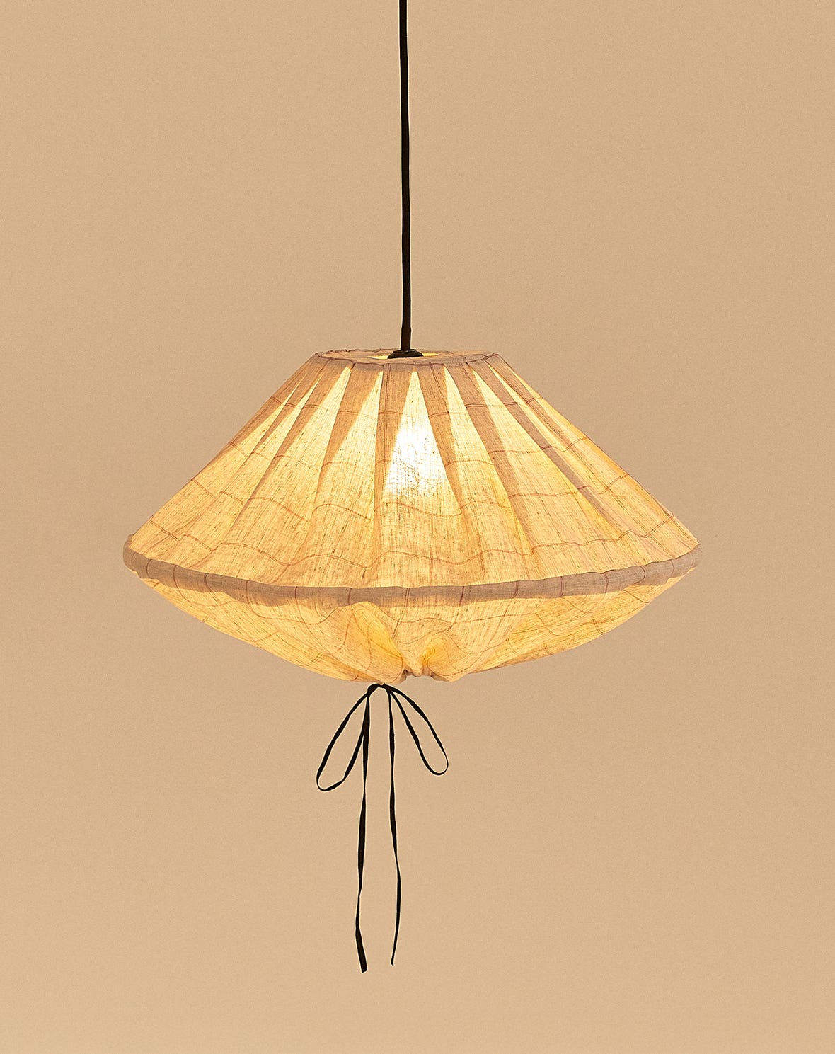 Lustre YUMI grid carmin 50 X 30 cm