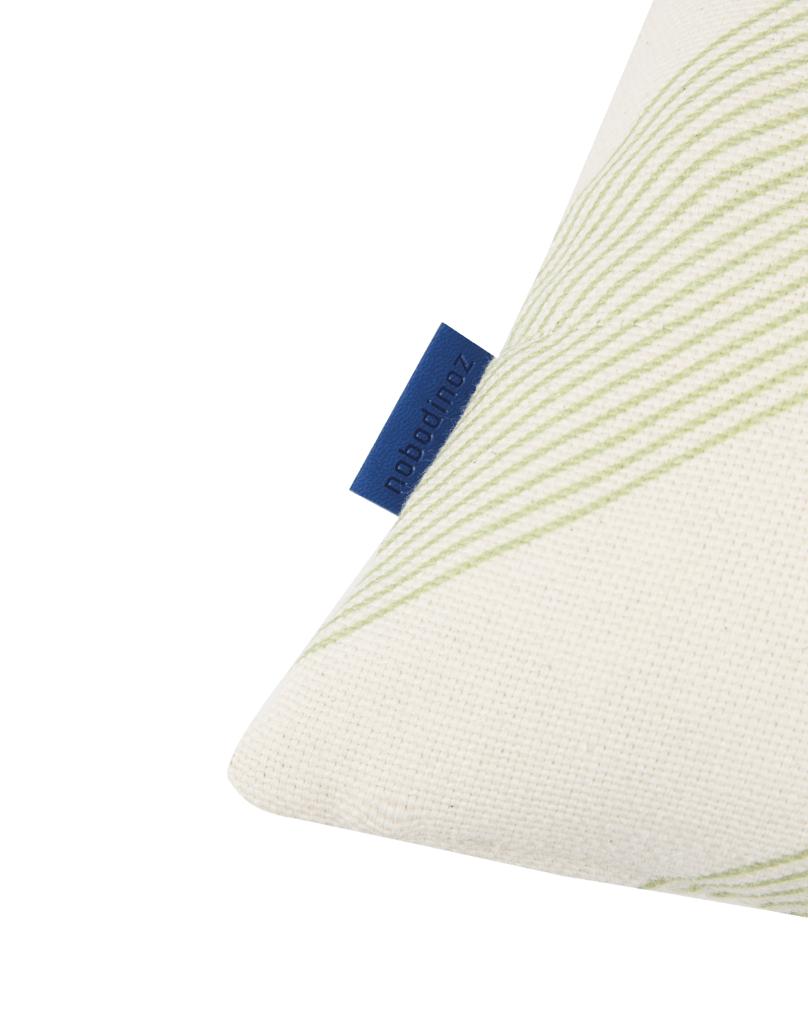 Almofada REMI listras diagonal verde 50 x 30 cm