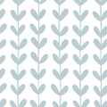 Papel de Parede Vaso de Alecrim Azul  2,80 x 0,45 m