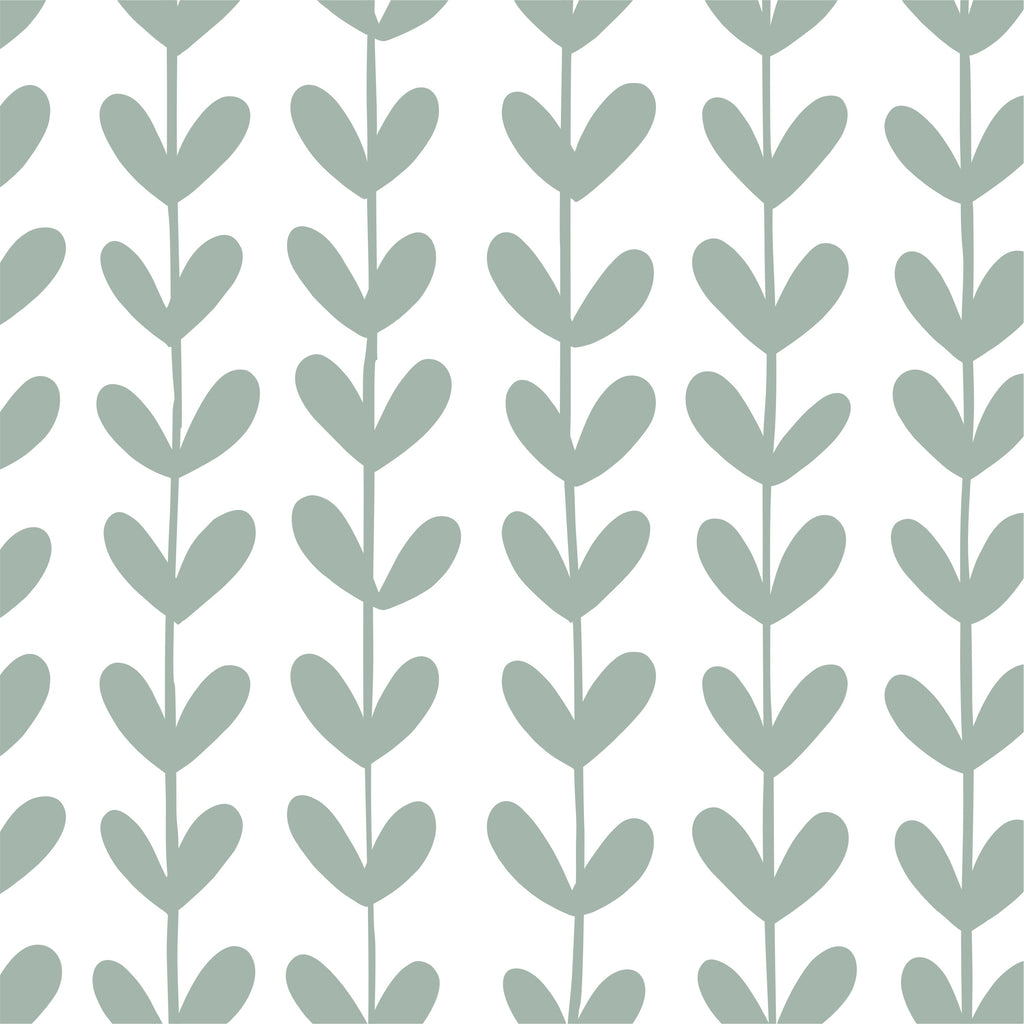 Papel de Parede Vaso de Alecrim Verde  2,80 x 0,45 m