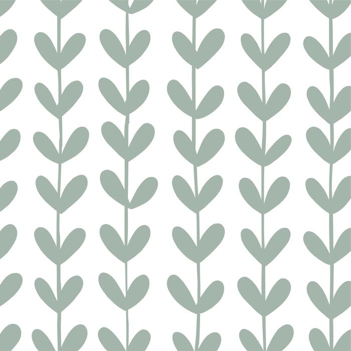Papel de Parede Vaso de Alecrim Verde  2,80 x 0,45 m