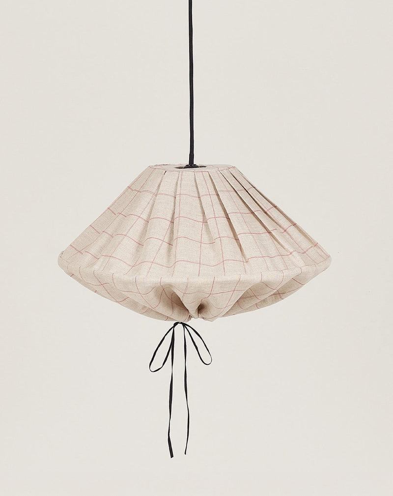 Lustre YUMI grid carmin 50 X 30 cm
