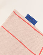 Puff VIBES long vermelho e rosa 70 x 105 x 57 cm