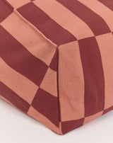 Puff VIBES beanbag maroon tiles 74 x 40 x 60 cm