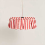 Lustre VIBES vermelho 40 x 12 cm