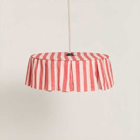 Lustre VIBES vermelho 40 x 12 cm