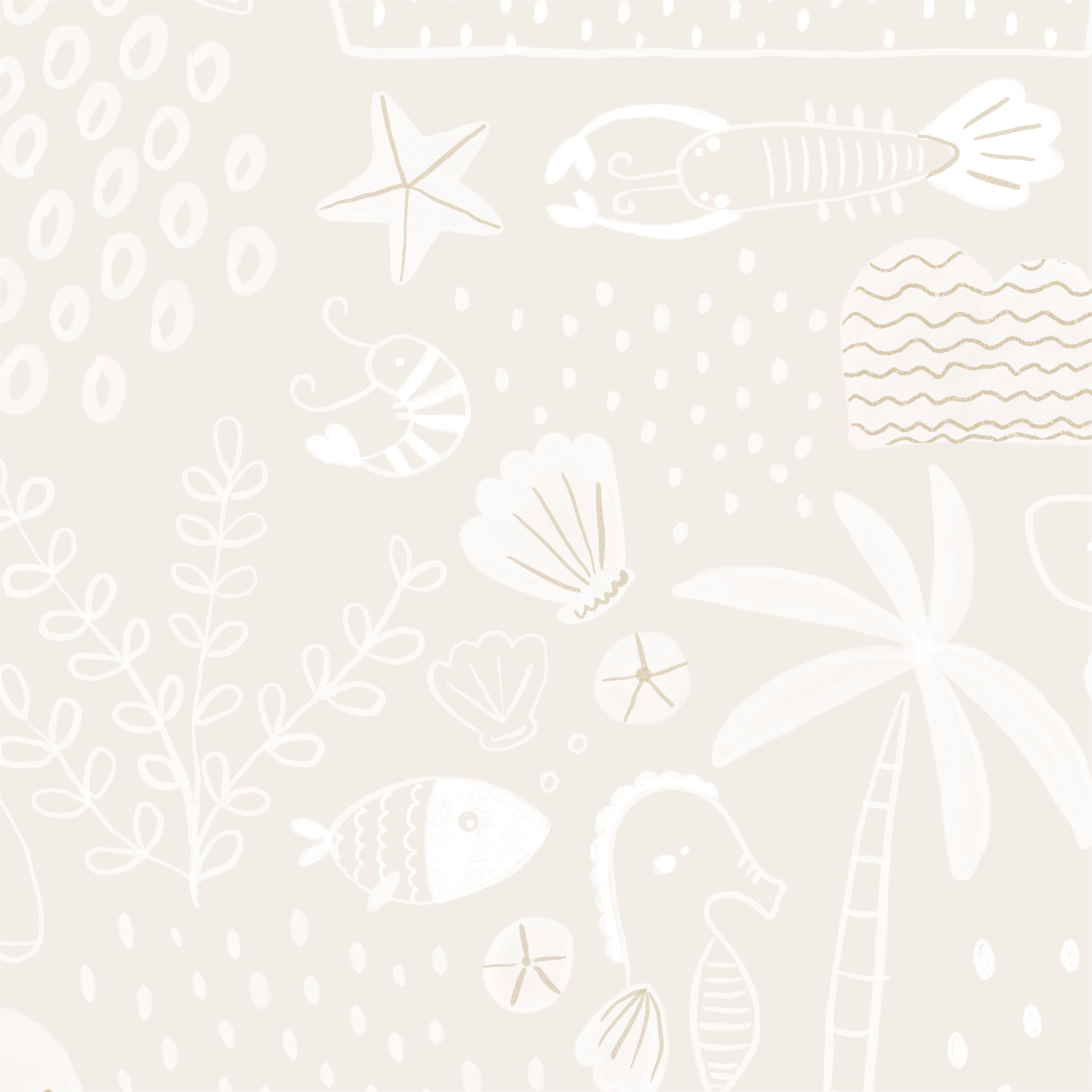 Papel de Parede Banco de Areia color Areia  2,80 x 0,45 m