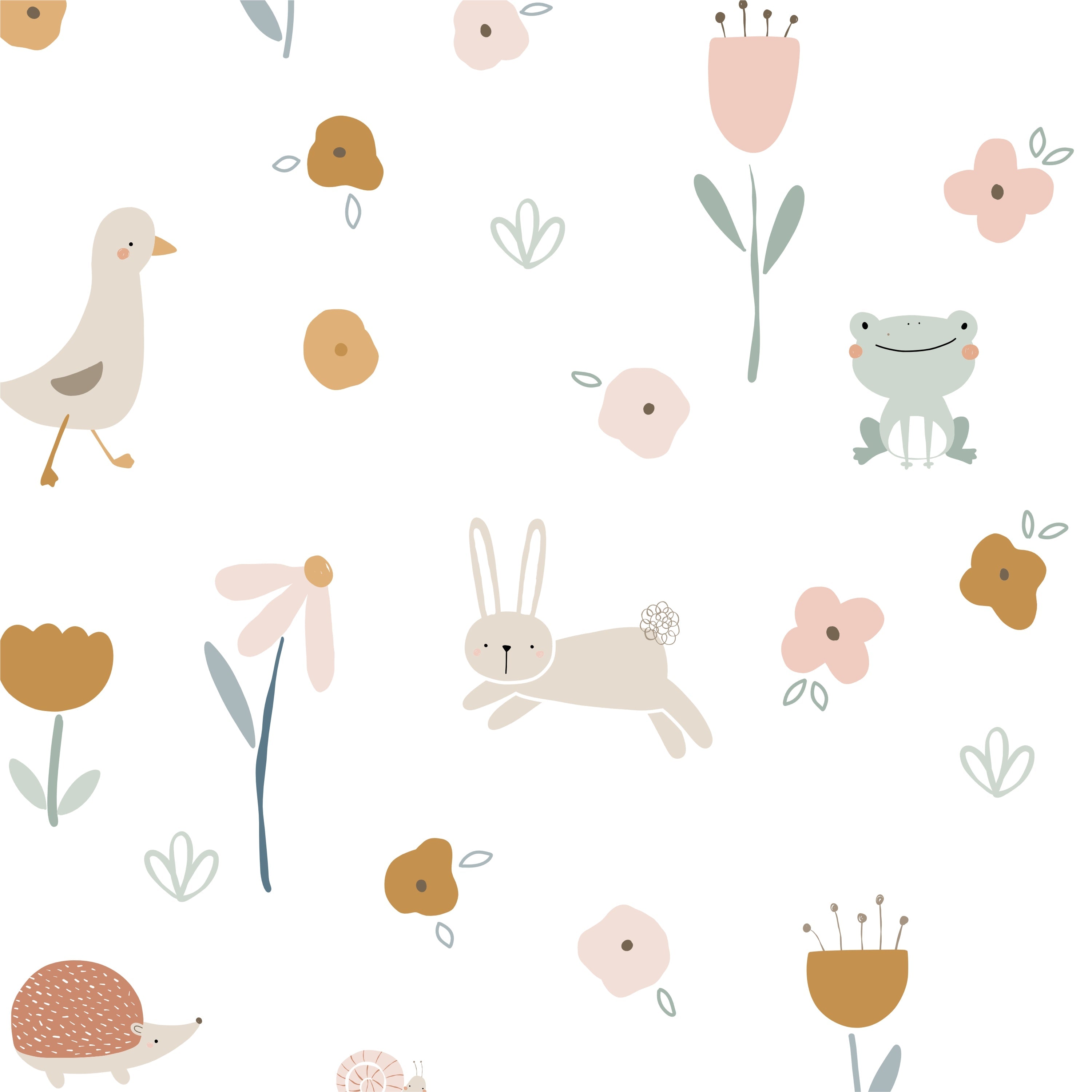 Papel de Parede Um pulo no Quintal  2,80 x 0,45 m