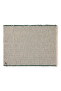 Jogo Americano Lorena Canals Handloom - Kit 2 unidades – Natural e Duck green - Verde pato 38 x 50 cm