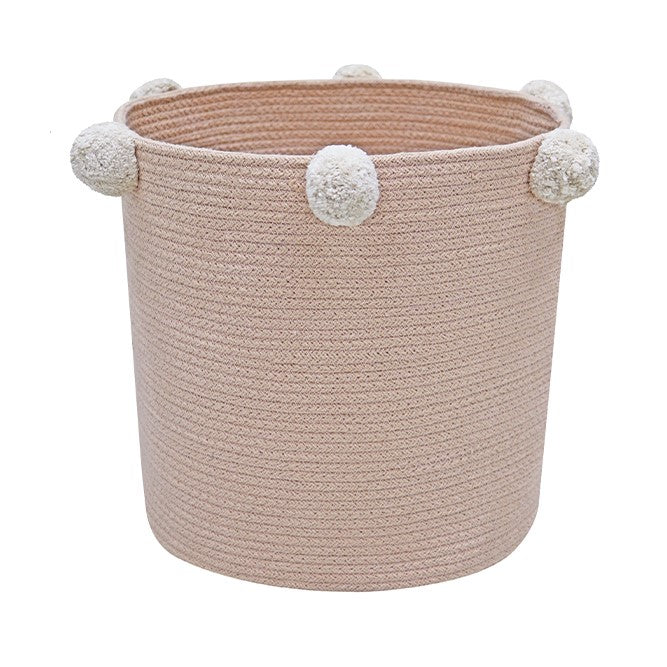 Cesta Bubbly Rose Ø30 x 30 cm