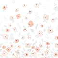 Painel de Parede Florido Coral 2,80 x 0,45 m