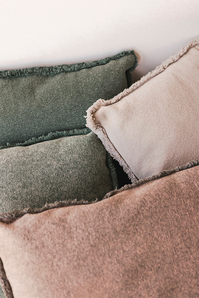 Almofada quadrada Lorena Canals Stonewashed New grey - Novo cinza 45 x 45 cm