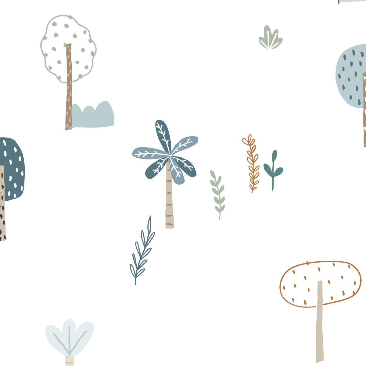 Papel de Parede Árvores 2,80 x 0,45 m