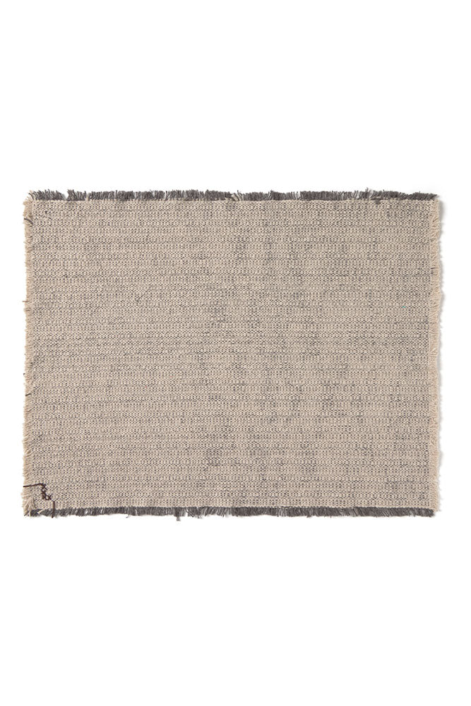 Jogo Americano Lorena Canals Handloom - Kit 2 unidades – Natural e Marsala 38 x 50 cm