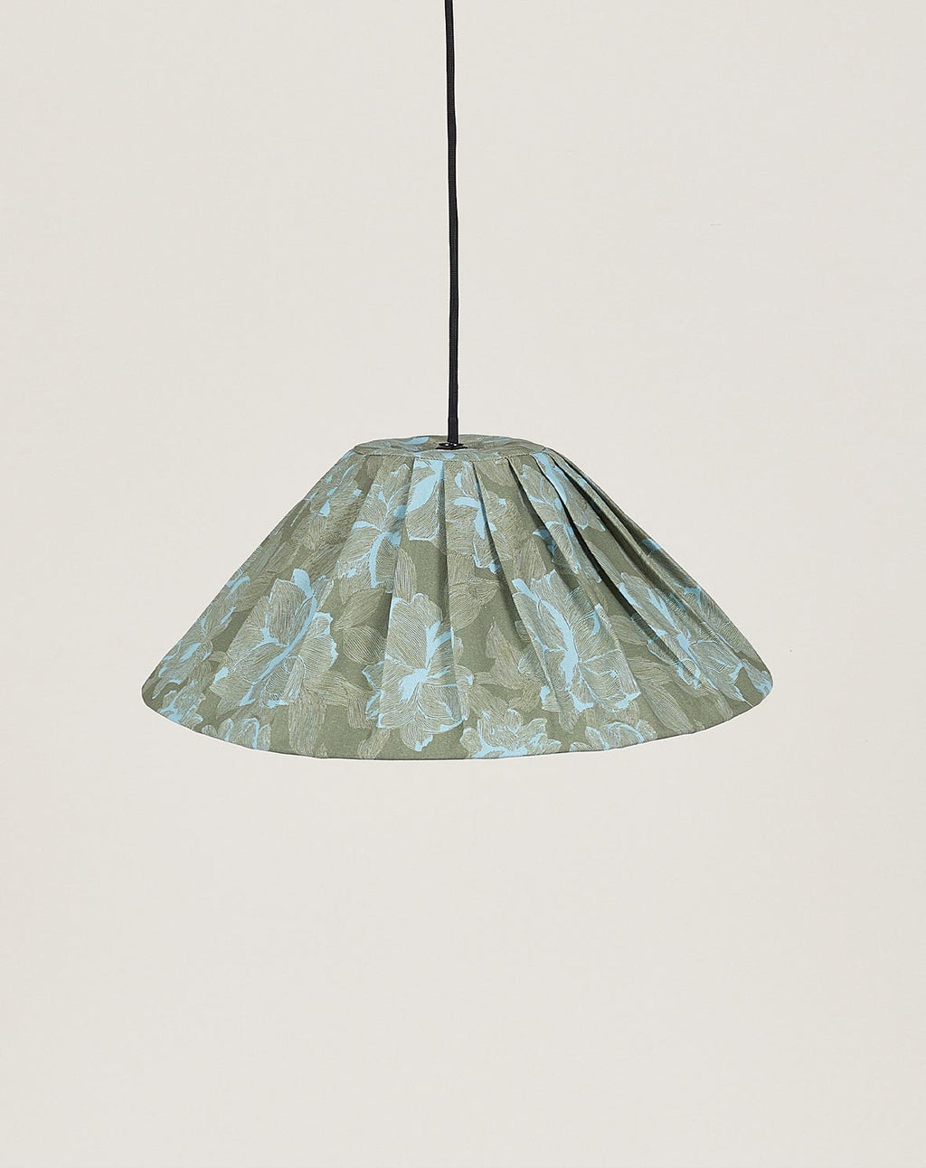 Lustre AVA peonias verde 50 X 21 cm