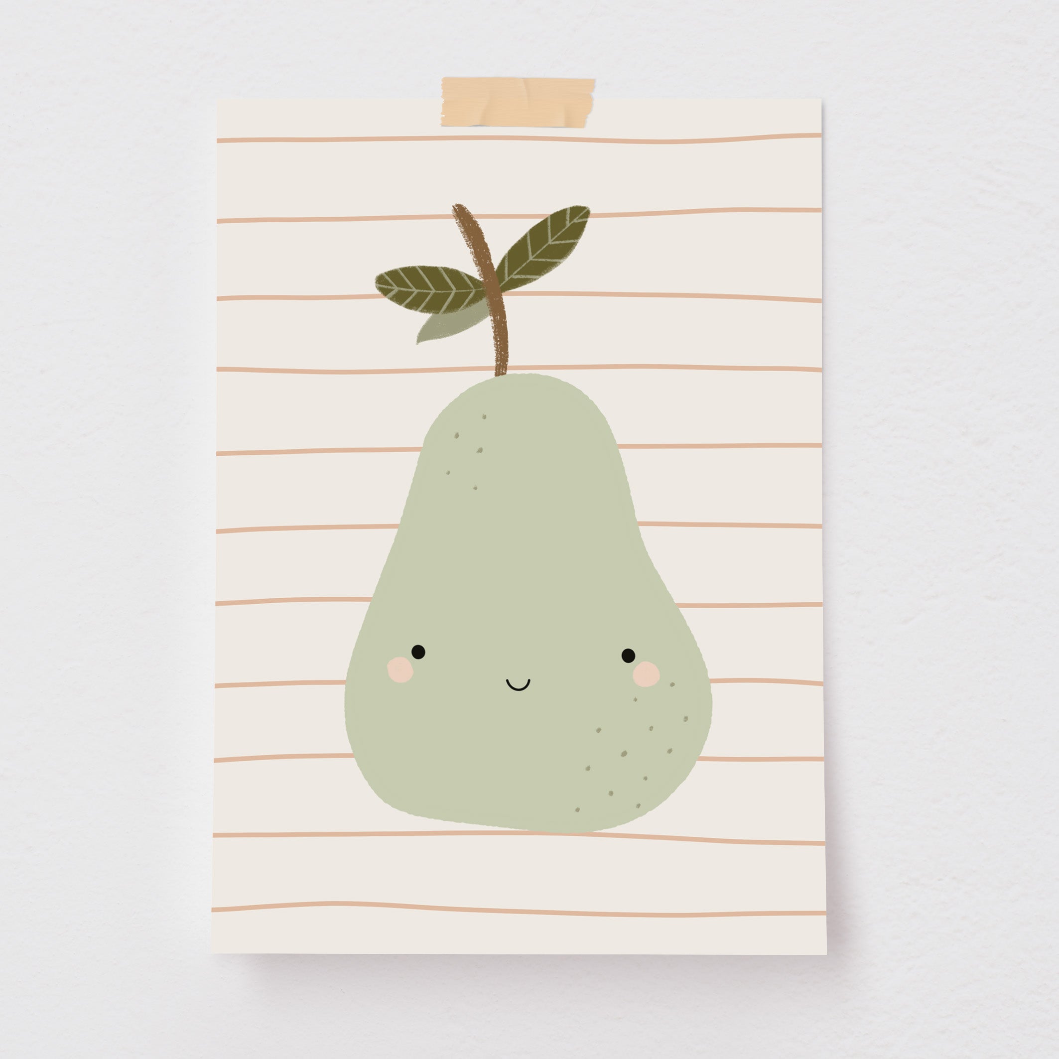 Pôster Decorativo Pera