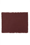 Jogo Americano Lorena Canals Handloom - Kit 2 unidades – Marsala 38 x 50 cm