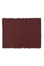 Jogo Americano Lorena Canals Handloom - Kit 2 unidades – Marsala 38 x 50 cm