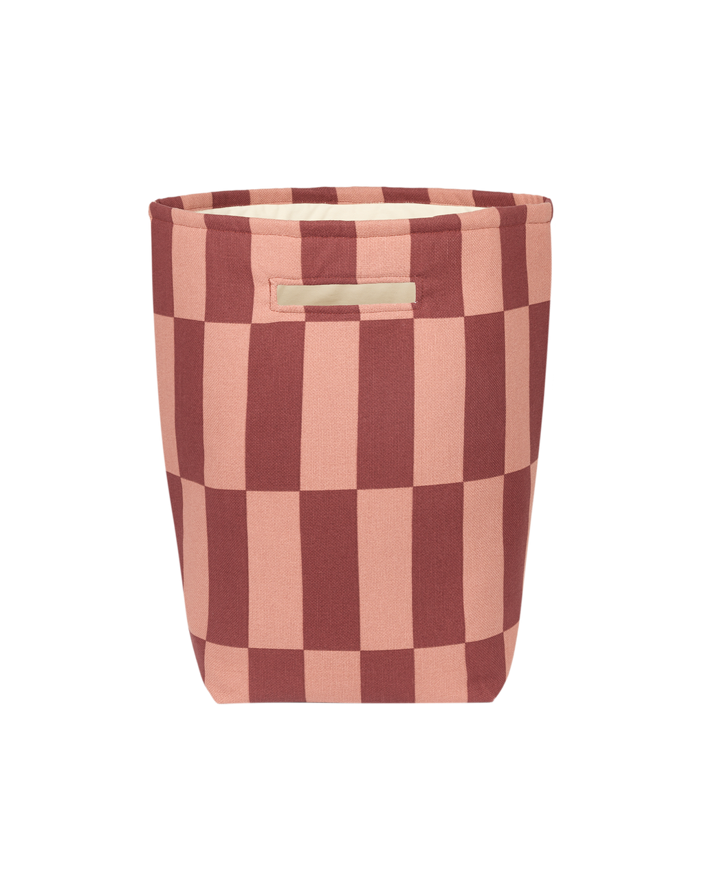 Cesto VIBES maroon tiles 44 x 56 x 28 cm