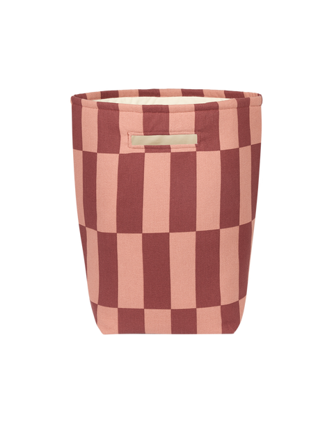 Cesto VIBES maroon tiles 44 x 56 x 28 cm