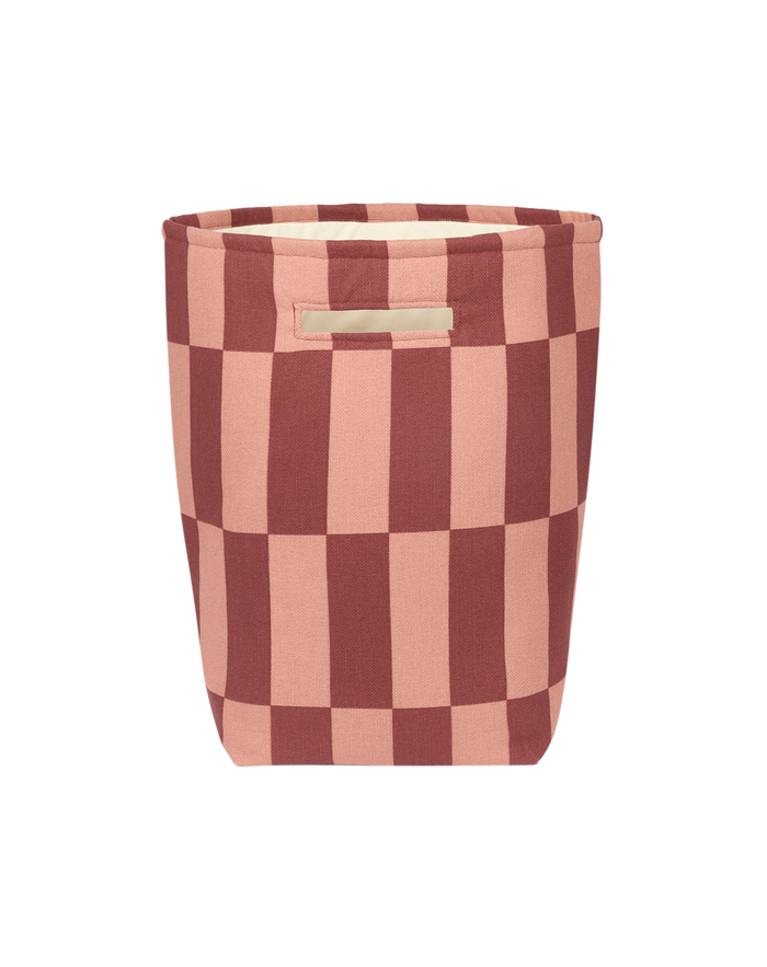 Cesto VIBES maroon tiles 44 x 56 x 28 cm
