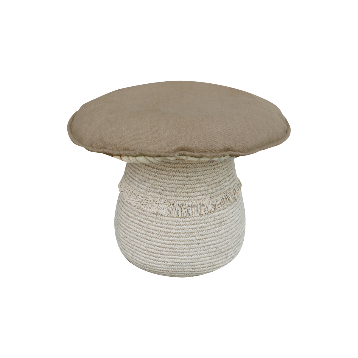 Cesto Giant Mushroom Cesta: 45 x Ø 40 cm Almofada: Ø 60 cm