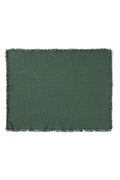 Jogo Americano Lorena Canals Handloom - Kit 2 unidades – Duck green - Verde pato 38 x 50 cm
