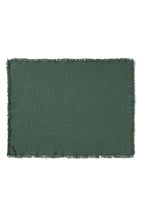 Jogo Americano Lorena Canals Handloom - Kit 2 unidades – Duck green - Verde pato 38 x 50 cm