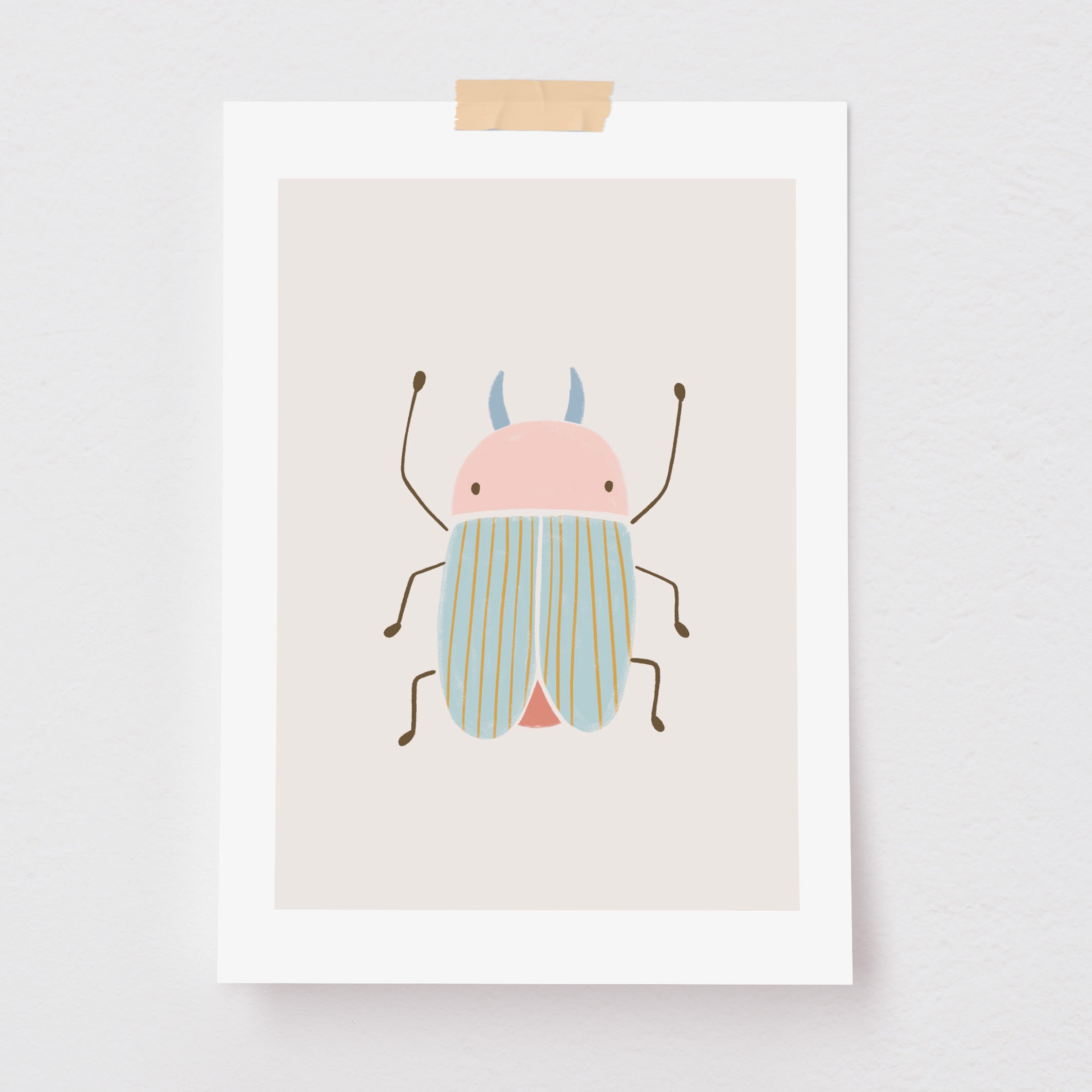 Pôster Decorativo Besouro