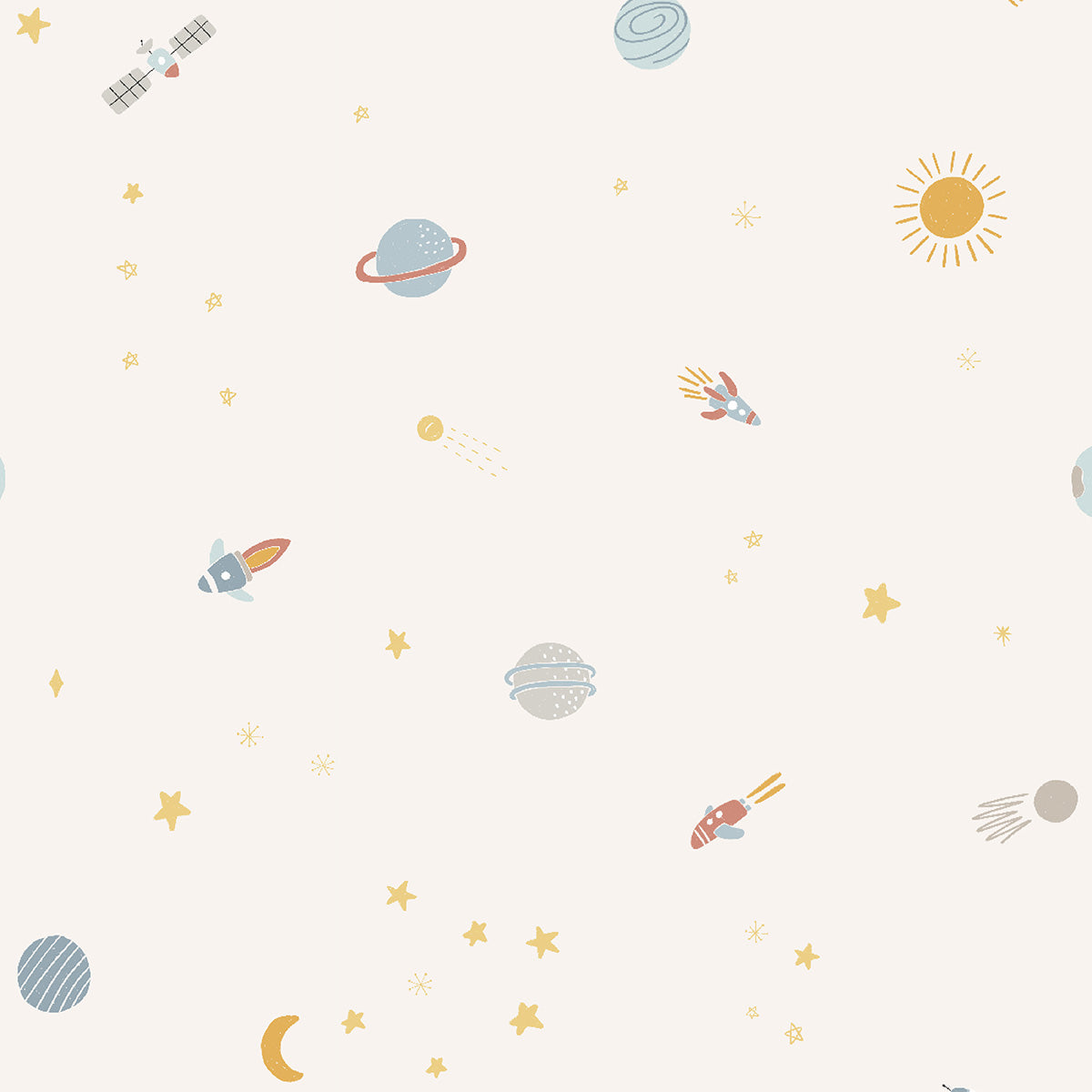 Papel de Parede Espaço color Offwhite 2,80 x 0,45 m