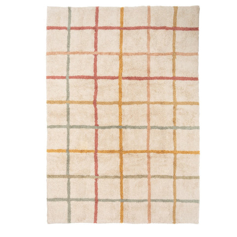 Tapete Lavável Xadrez 200 x 140 cm