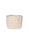 Cesto Lorena Canals Stonewashed Natural 45 x 25 cm