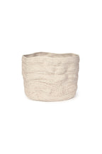 Cesto Lorena Canals Stonewashed Natural 45 x 25 cm