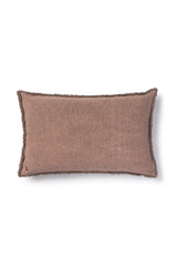 Almofada retangular Lorena Canals Stonewashed Soil Brown - Marrom 60 x 40 cm