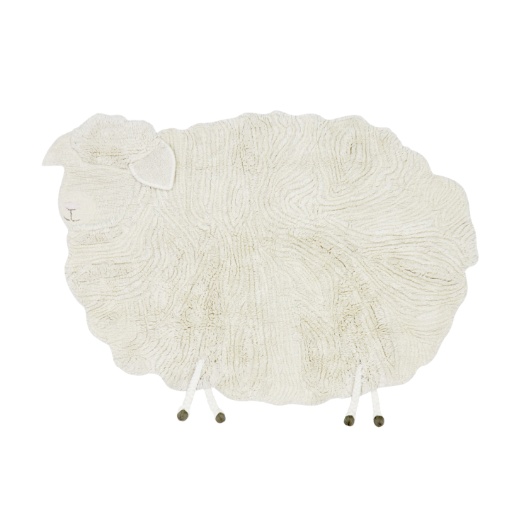 Tapete Lavável Pink Nose Sheep 120 x 170 cm