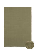 Tapete Lavável em Handloom Cáqui 140x200 cm