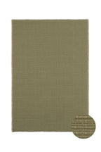 Tapete Lavável em Handloom Cáqui 140x200 cm
