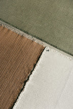 Tapete Lavável em Handloom Cáqui 140x200 cm