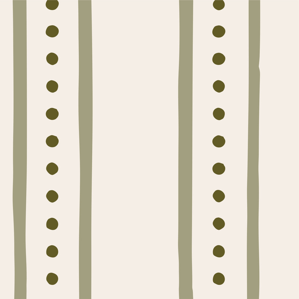 Papel de Parede Caminho de Sementes Verde  2,80 x 0,45 m