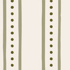 Papel de Parede Caminho de Sementes Verde  2,80 x 0,45 m