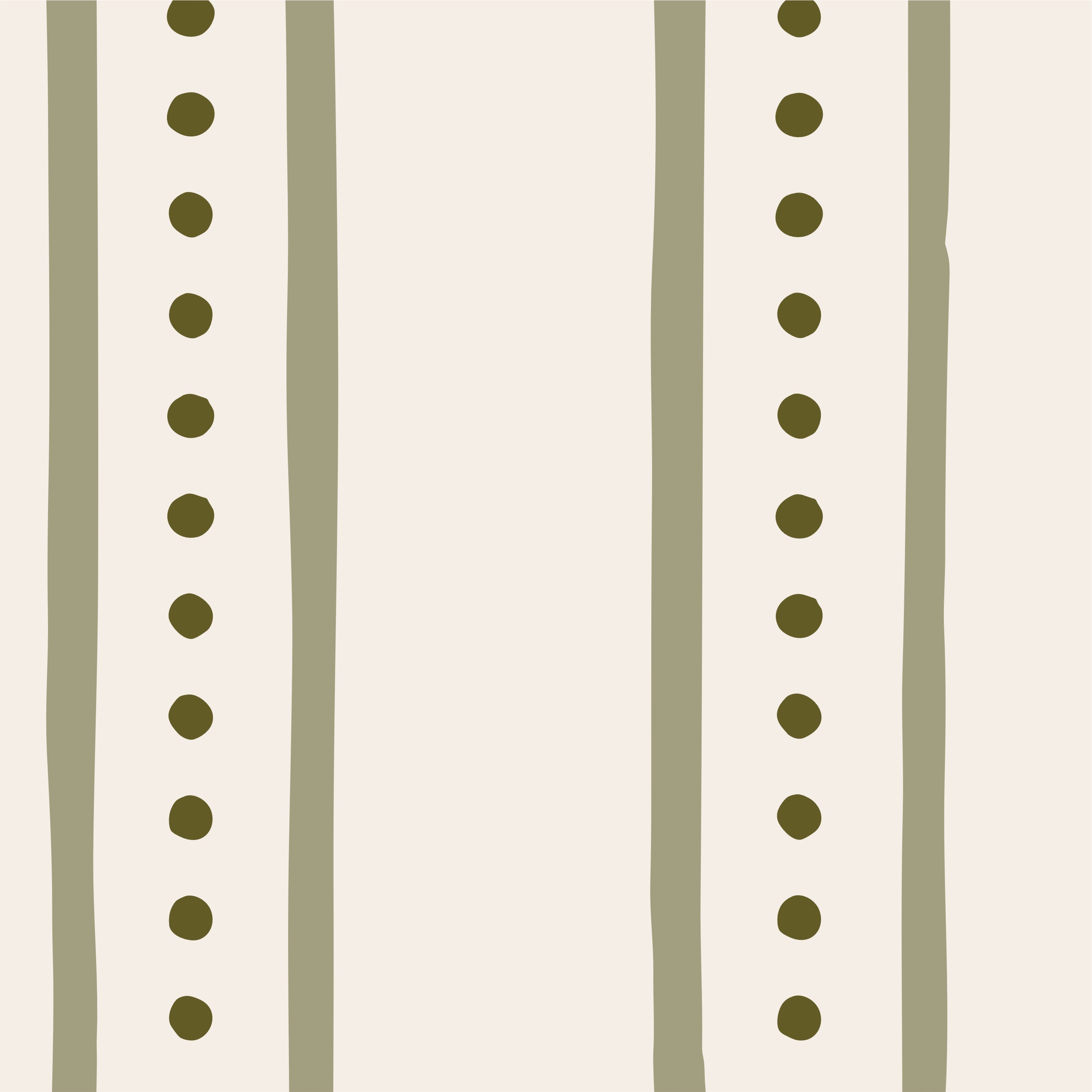 Papel de Parede Caminho de Sementes Verde  2,80 x 0,45 m