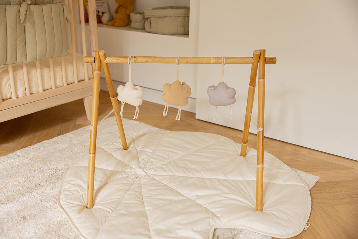 Play Mat Water Lily Natural 95 x 95 cm