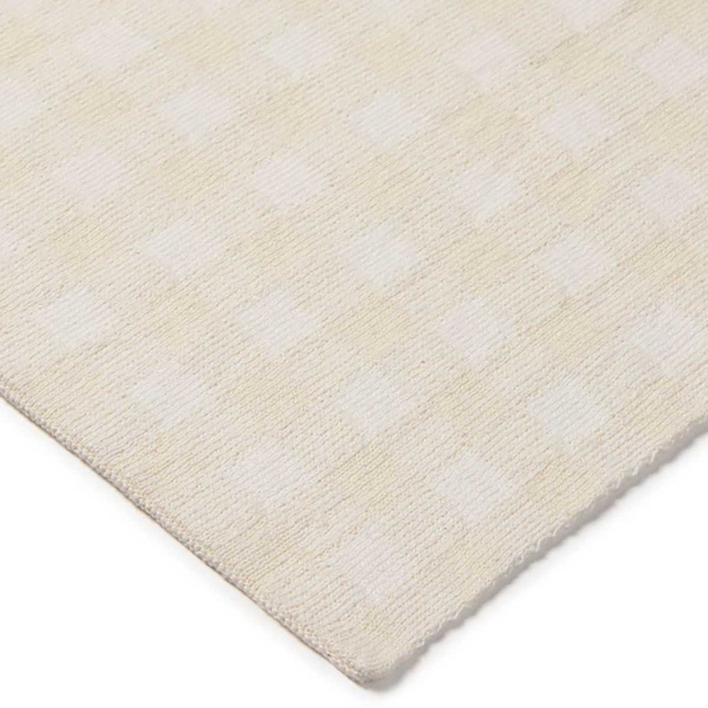 Manta Vichy Ivory 80 x 100 cm