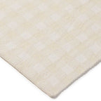 Manta Vichy Ivory 80 x 100 cm