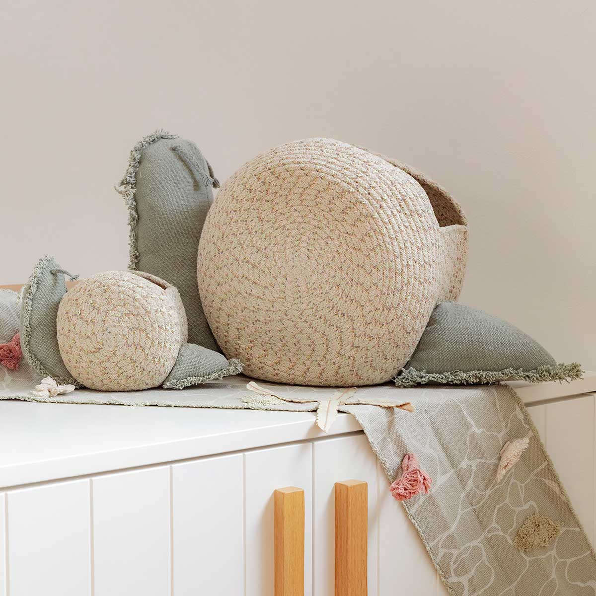 Cesto Snail 60 x 24 x 30 cm